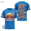 NBA Champions 2025 Oklahoma City Thunder 3D T-Shirt
