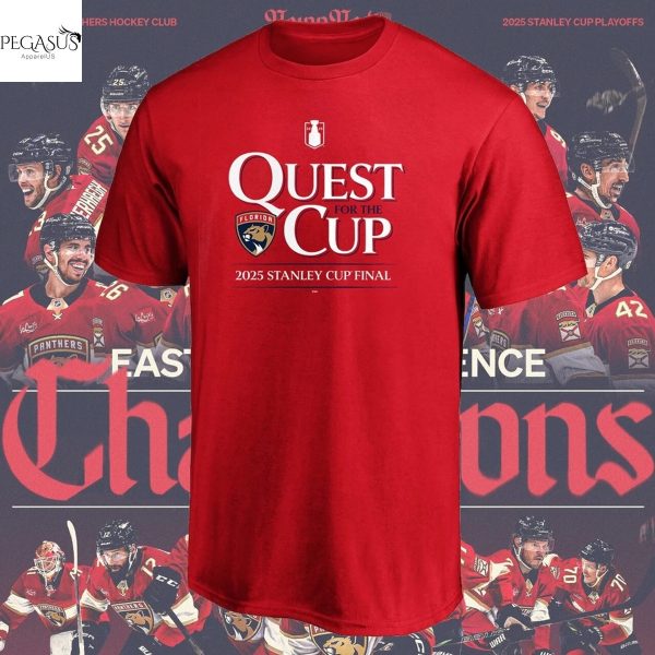2025 Florida Panthers Quest For Cup Stanley Cup Final Unisex T-Shirt