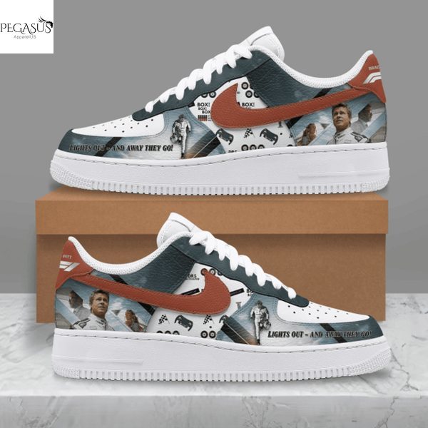 Brad Pitt Lights Out And Away They Go Air Force 1 Sneaker
