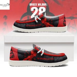Brock Wilbur – 28 Years Later Hey Dude Shoes