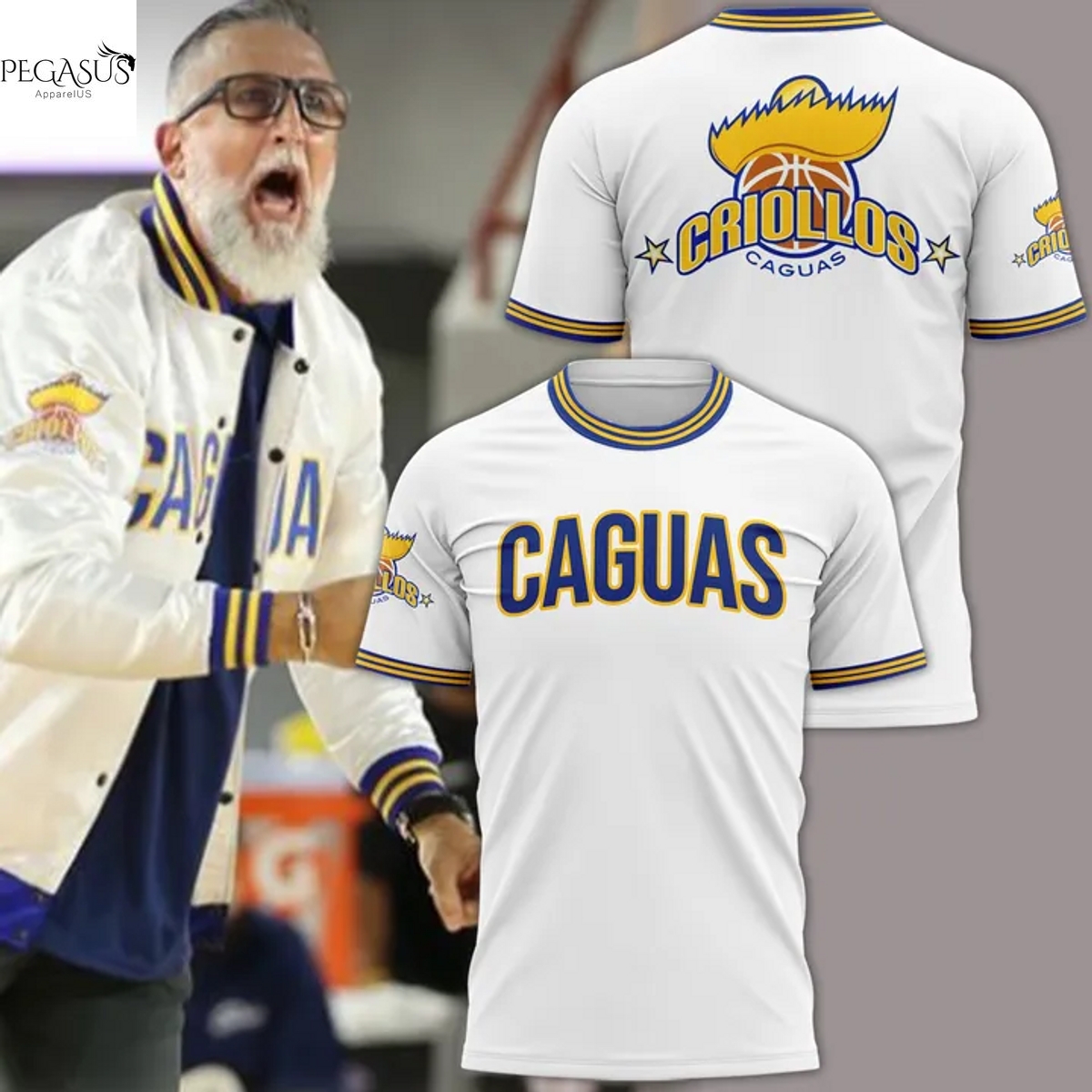 Criollos De Caguas BSN 2025 3D T-Shirt Criollos De Caguas BSN 2025 3D T-Shirt