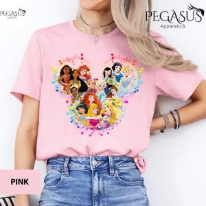 Disney Princess All Characters Shirt, Cute Princess Shirt, Disney Cute Shirt, Disney Princesses, Disney Tees, Magic Kingdom, Princess Bday