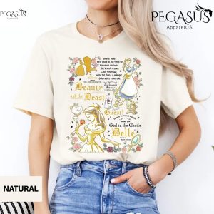 Disney Princess Belle Shirt, Beauty and the Beast Sweatshirt