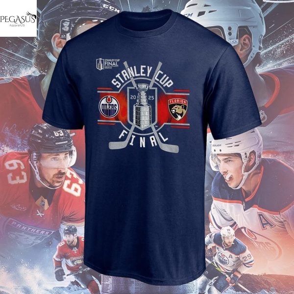 Edmonton Oilers x Florida Panthers Stanley Cup Final 2025 Unisex T-Shirt