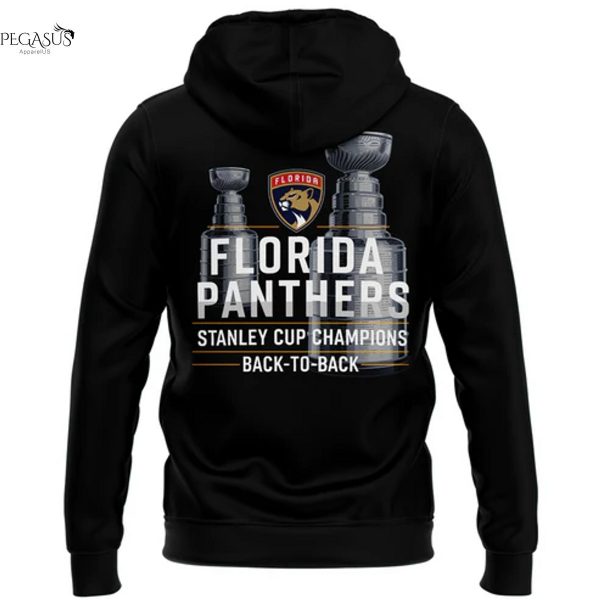 Florida Panthers Stanley Cup Final Champions Back-To-Back Hoodie