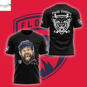 Florida Panthers x Gadjovich Enforcer Signature 3D T-Shirt