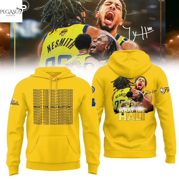 Indiana Pacers 2025 Eastern Conference Champions – What The Hali Hoodie – Gold