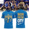 National Basketball Association Champions 2025 Oklahoma City Thunder Won For The City 3D T-Shirt