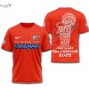 Oklahoma City Thunder 2025 Champions Blue 3D T-Shirt