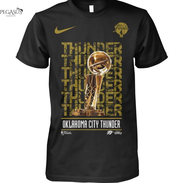Oklahoma City Thunder 2025 Finals Champions Unisex T-Shirt