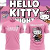 Oklahoma City Thunder 2025 Hello Kitty 3D T-Shirt