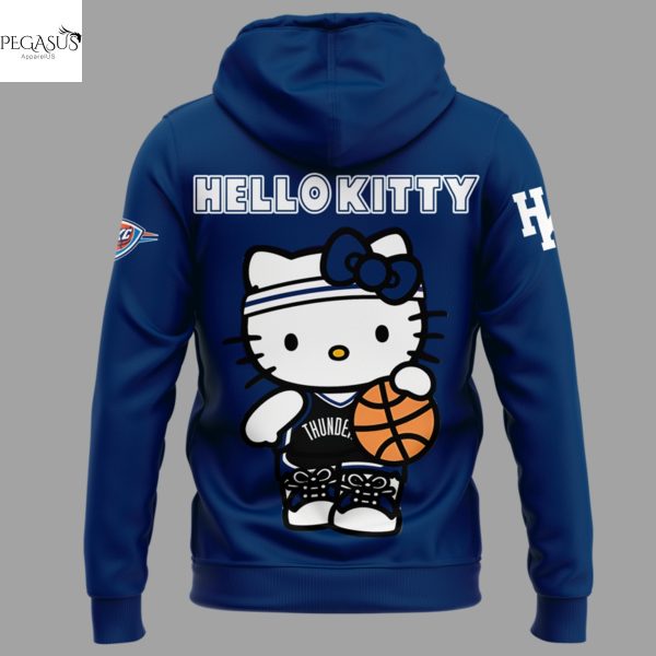 Oklahoma City Thunder 2025 Hello Kitty Hoodie