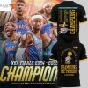 Oklahoma City Thunder 2X Champions NBA 3D T-Shirt
