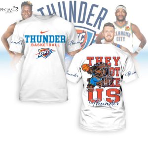 Oklahoma City Thunder They Not Like Us 3D T-Shirt
