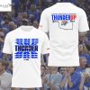 Oklahoma City Thunder Finals Western Conference Champions National Basketball Association 3D T-Shirt