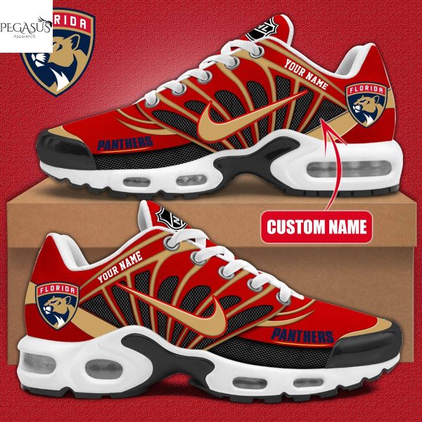 Personalized Florida Panthers 2025 National Hockey League Back-To-Back Air Max Plus Shoes
