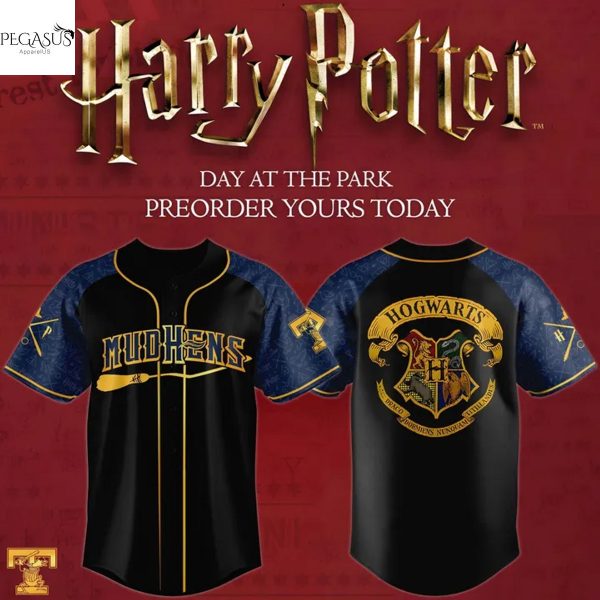 Toledo Mud Hens x Harry Potter Hogwarts Baseball Jersey