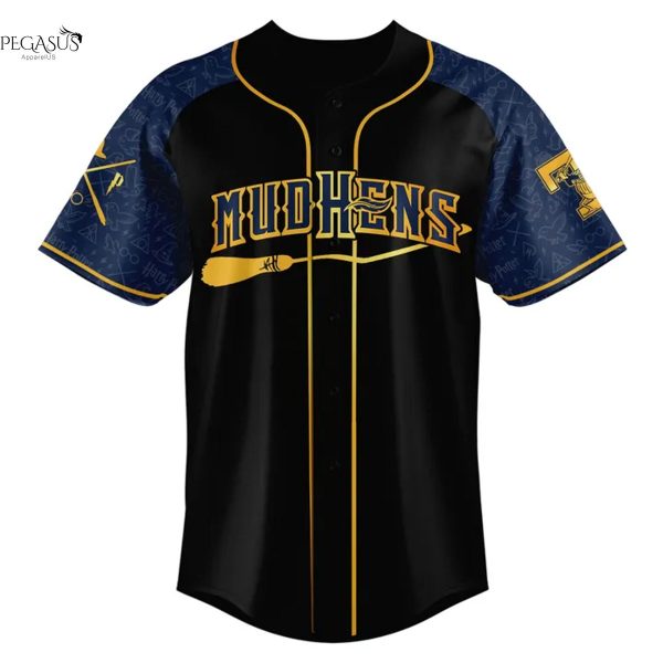 Toledo Mud Hens x Harry Potter Hogwarts Baseball Jersey