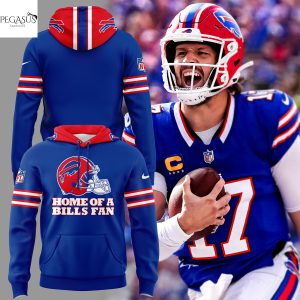 2025 Buffalo Bills Red Helmets Back – Home Of A Bills Fan Hoodie