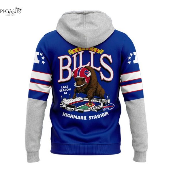 2025 Buffalo Bills Red Helmets Back Hoodie