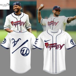 Atlanta Braves Usher 2025 All-Star Game Baseball Jersey