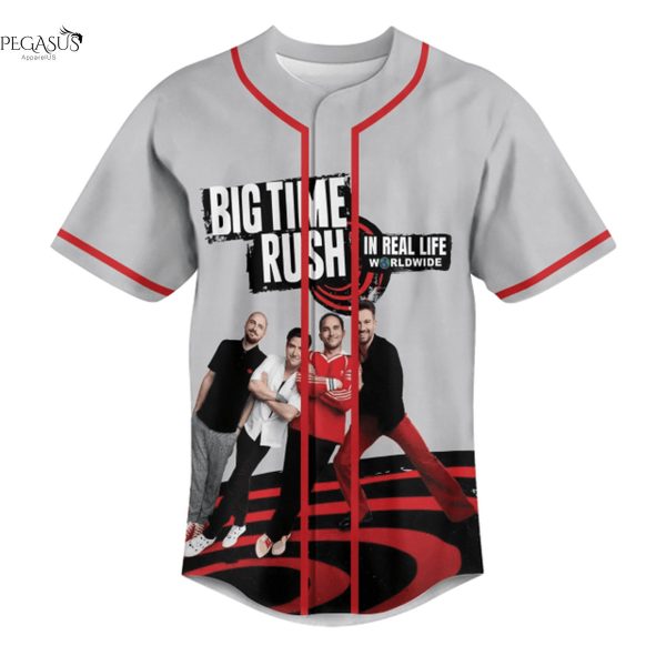 Big Time Rush In Real Life Worldwide Baseball Jersey