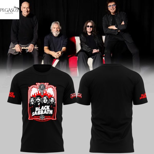 Black Sabbath 2025 3D T-Shirt