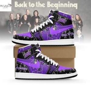 Black Sabbath Back To The Beginning Air Jordan 1 High Top