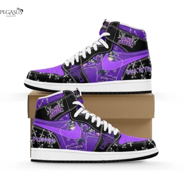 Black Sabbath Back To The Beginning Air Jordan 1 High Top