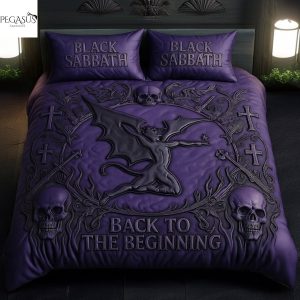 Black Sabbath Back To The Beginning Bedding Set