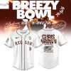 Boston Red Sox x Breezy Bowl XX Tour 2025 Chris Brown Baseball Jersey – Black