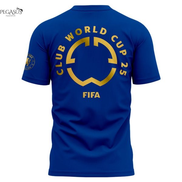 Chelsea F.C. Cup 2025-26 World Champions 3D T-Shirt