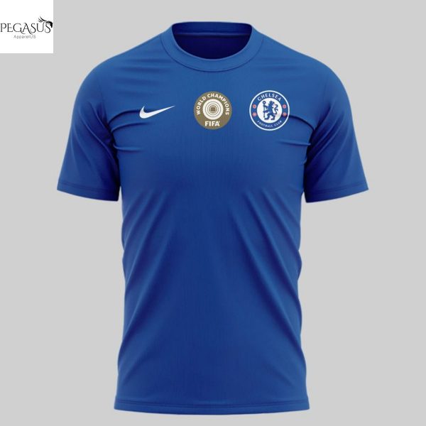 Chelsea F.C. World Champions 2025 3D T-Shirt