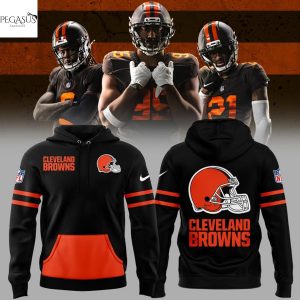 Cleveland Browns 2025 Black Hoodie