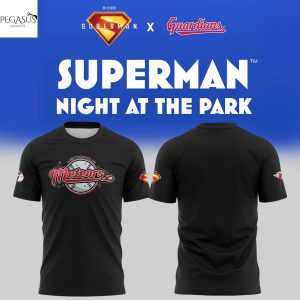 Cleveland Guardians x Superman 2025 3D T-Shirt