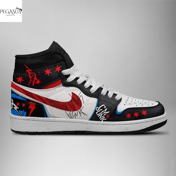 CM Punk – WWE Signature Air Jordan 1 High Top
