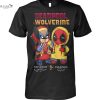 Deadpool & Wolverine Hugh Jackman x Ryan Reynolds Signature Unisex T-Shirt