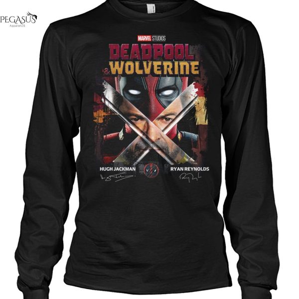 Deadpool & Wolverine Ryan Reynolds x Hugh Jackman Unisex T-Shirt