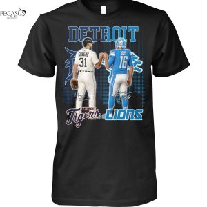 Detroit Tigers x Detroit Lions Signature Unisex T-Shirt