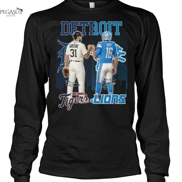 Detroit Tigers x Detroit Lions Signature Unisex T-Shirt