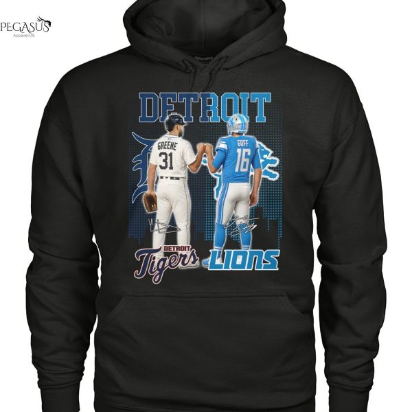 Detroit Tigers x Detroit Lions Signature Unisex T-Shirt
