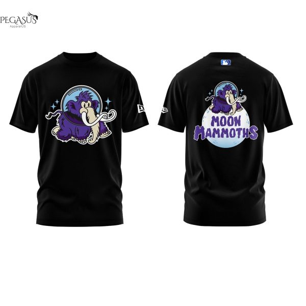 Erie SeaWolves BR Moon Mammoths 2025 3D T-Shirt