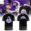 Erie SeaWolves BR Moon Mammoths 3D T-Shirt – Purple