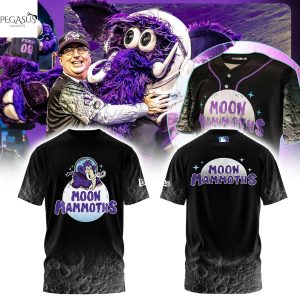 Erie SeaWolves BR Moon Mammoths 3D T-Shirt