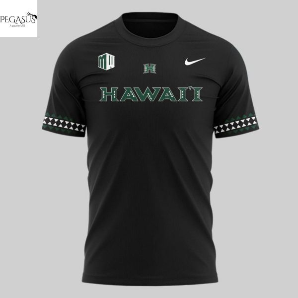 Hawaii Rainbow Warriors Football 3D T-Shirt
