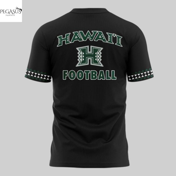 Hawaii Rainbow Warriors Football 3D T-Shirt