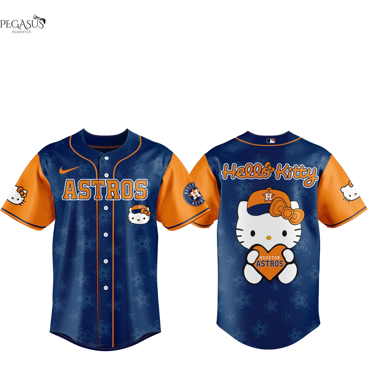 Hello Kitty Night X Houston Astros Baseball Jersey Hello Kitty Night X Houston Astros Baseball Jersey