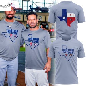 Houston Astros Together For Texas 2025 3D T-Shirt