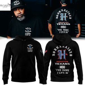 Houston Texans Houston The Town I Live In Hoodie