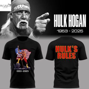 Hulk Hogan 1953-2025 Hulk Rules 3D T-Shirt